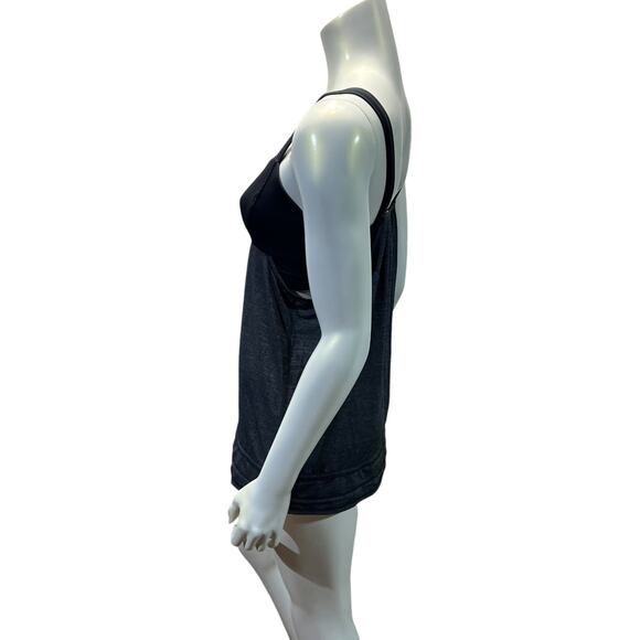 Lululemon Run Back On Track Tank - Empire Waist Layered Design - Size 8 - Picture 13 of 16